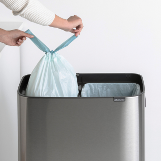 Kosz Brabantia Bo Touch Bin 2x30l stalowy mat - 7