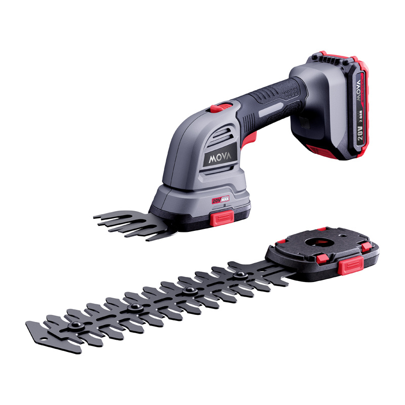  2-in-1 cordless grass and shrub shears 20V MOVA GGS201