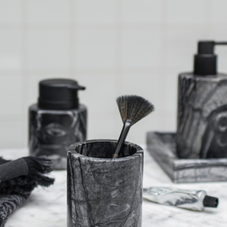 Kubek łazienkowy Mette Ditmer Denmark Marble Black - 3