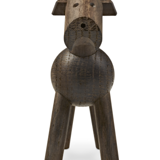 Figurka drewniana Kay Bojesen Dog Tim smoked oak - 3