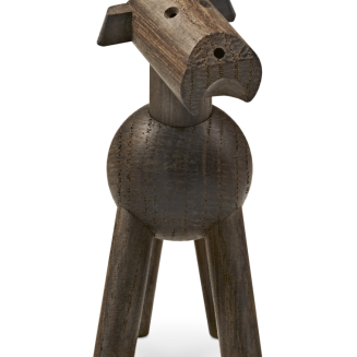 Figurka drewniana Kay Bojesen Dog Tim smoked oak - 2