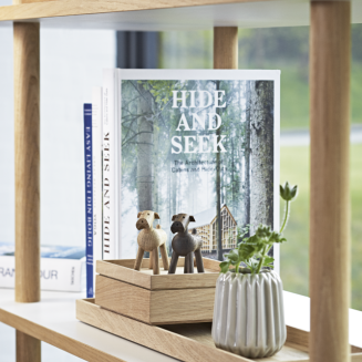 Figurka drewniana Kay Bojesen Dog Tim smoked oak - 7