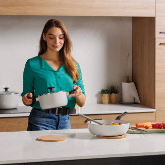 Garnek z pokrywą non-stick BergHOFF Glints Spirit 5.6 l - 5