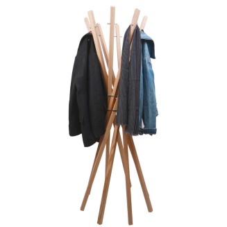  Keilbach Marilyn oak standing clothes rack - 8