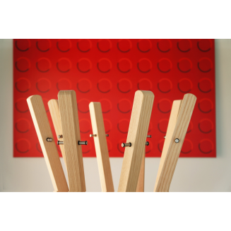  Keilbach Marilyn oak standing clothes rack - 6