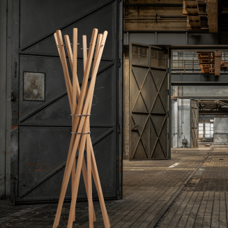 Wieszak na ubrania stojący Keilbach Marilyn dąb - 4