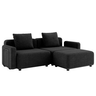  SACKit Cobana Lounge Sofa 2 Seater Black - 10