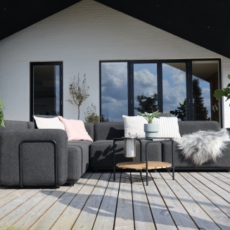 Sofa ogrodowa SACKit Cobana Lounge Sofa 2 Seater Black - 3