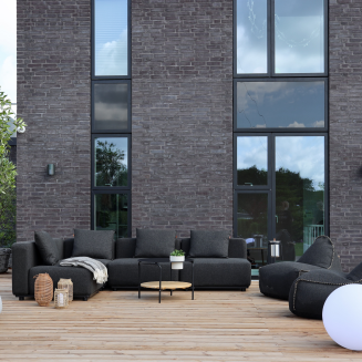  SACKit Cobana Lounge Sofa 2 Seater Black - 6