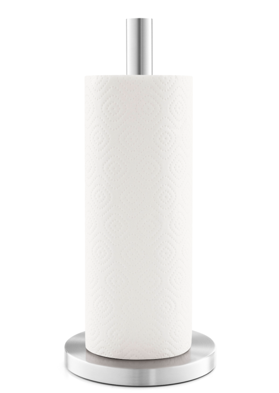  Zack Cuna Paper Towel Rack, Matte Silver