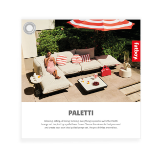 Próbnik tkanin do mebli ogrodowych Fatboy Paletti - 2