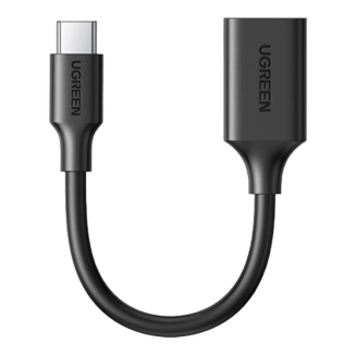  UGREEN USB-A-USB-C USB 3.0 OTG Adapter 15cm (Black) - 2