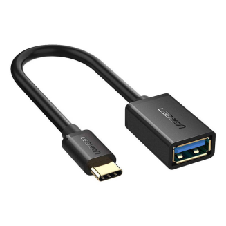  UGREEN USB-A-USB-C USB 3.0 OTG Adapter 15cm (Black) - 3