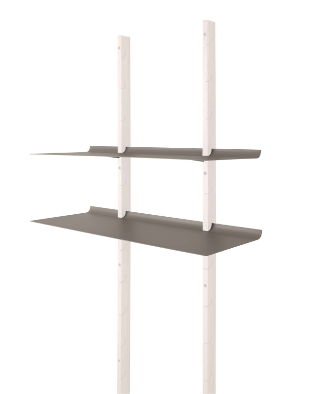  Set of 2 Eva Solo Smile Grey shelves 80x30 cm