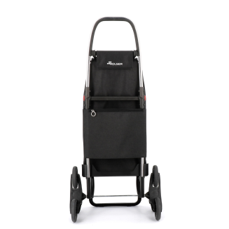 Wózek zakupowy Rolser I-Max Tweed 6L Negro - 3