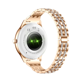 Smartwatch Damski VELTORI VT350-1 Bransoleta Różowe Złoto - 14