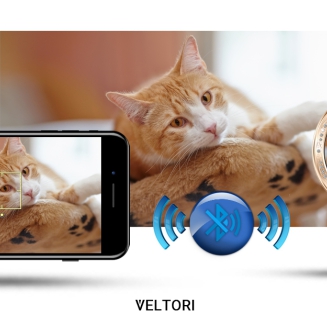 Smartwatch Damski VELTORI VT350-1 Bransoleta Różowe Złoto - 23