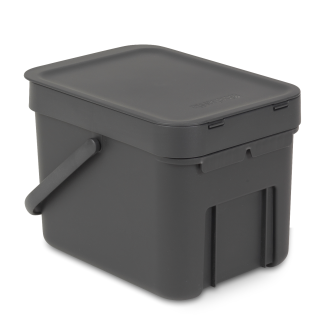 Kosz do segregowania Brabantia Sort&Go 6l szary - 3