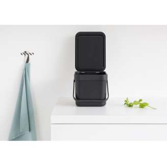 Kosz do segregowania Brabantia Sort&Go 6l szary - 2