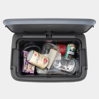 Kosz Brabantia SortUp Recycle Bin Hi 20+25l Dark Grey - 3