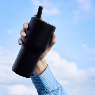 Kubek termiczny ze słomką Eva Solo Sip'n'Go 600 ml Black | CENA SPECJALNA - 5