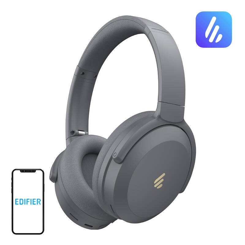 Słuchawki nauszne EDIFIER WH700NB Pro ANC (szare)