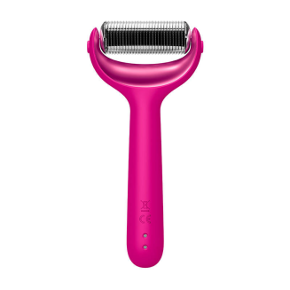 Roller do mezoterapii igłowej twarzy i ciała 8w1 Geske z Aplikacja (magenta) - 4