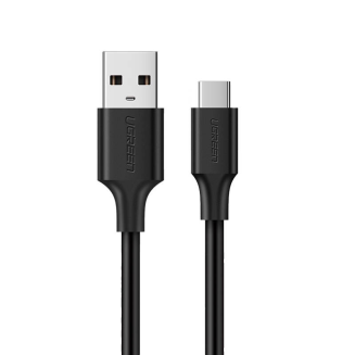  UGREEN US184 USB-A-USB-C Cable 1m (Black) - 2