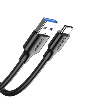 Kabel USB do USB-C 3.0 UGREEN  US184 1m (czarny) - 3