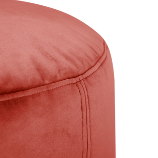 Pufa Fatboy Point Velvet Rhubarb Ø50x35 cm - 2