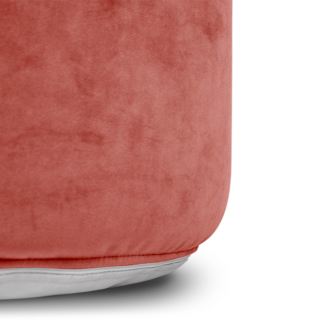 Pufa Fatboy Point Velvet Rhubarb Ø50x35 cm - 4