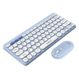 Bezprzewodowy zestaw gamingowy 2w1 Havit KB279GCM klawiatura + mysz (niebieski) (QWERTY) - 3