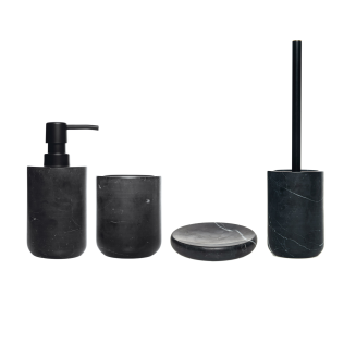 Kubek łazienkowy Sorema Pedra Black Marble - 2