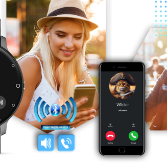 Smartwatch GIEWONT Czarny GW120-2 Pro - 7
