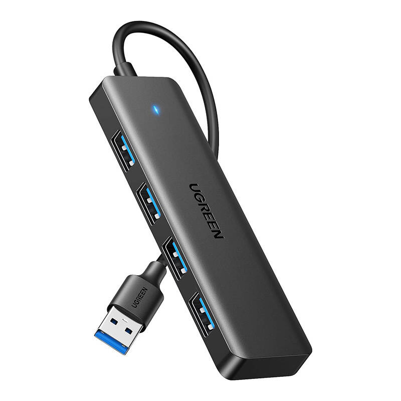  UGREEN 4in1 Adapter 25851 USB-A Hub to 4x USB-A (Black)