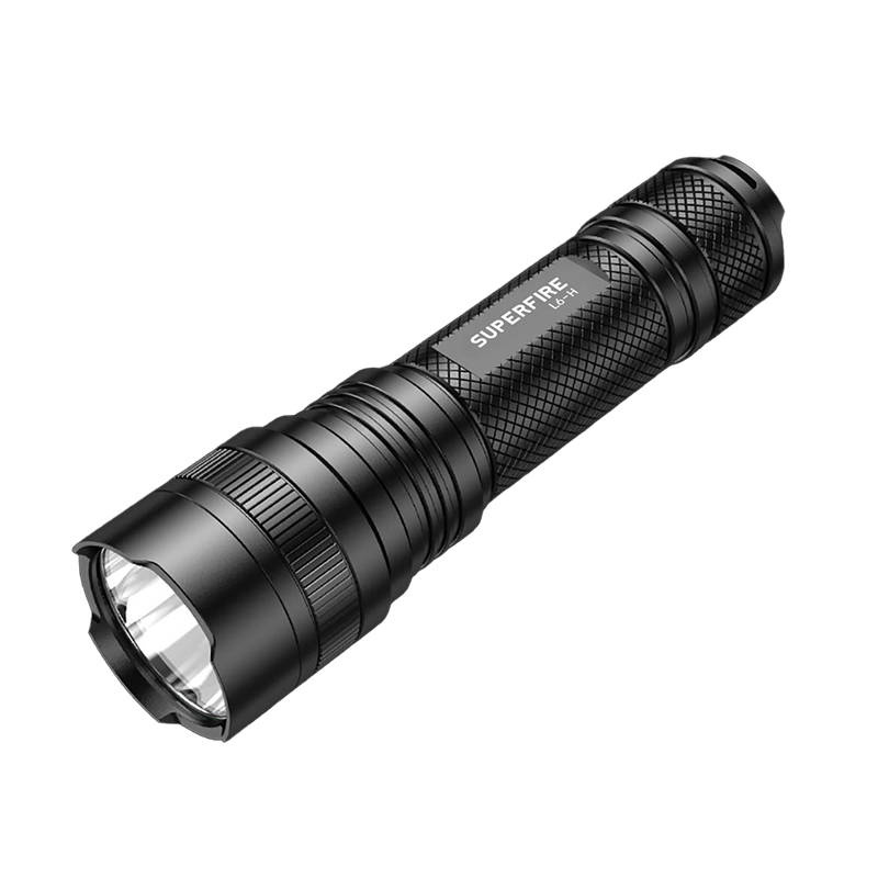 Latarka SUPERFIRE L6-H strumień świetlny 750lm USB-C