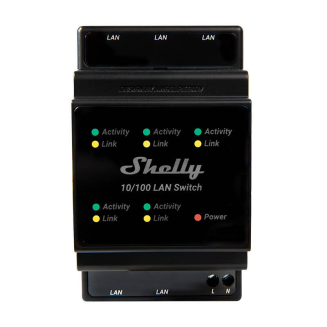  ETHERNET SHELLY LAN Switch 5-port switch - 2