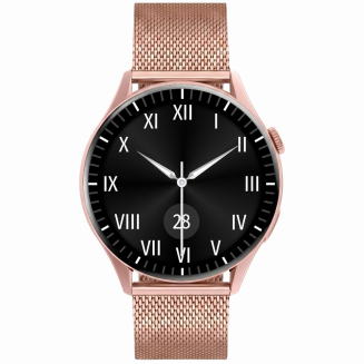 Smartwatch Gravity Różowe Złoto Pasek + Bransoleta GT11-5 - 13