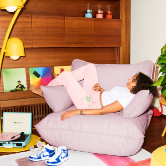 Sofa Fatboy Sumo Loveseat Bubble Pink - 8