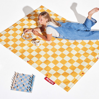 Dywan piknikowy Fatboy Flying Carpet Checkmate 140x180 cm - 3