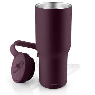 Kubek termiczny ze słomką Eva Solo Sip'n'Go 900 ml Fig Purple | CENA SPECJALNA - 5
