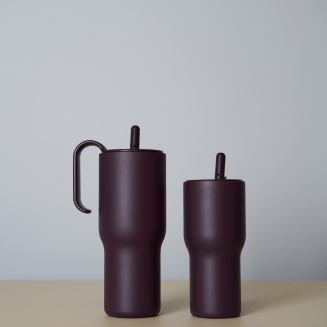 Kubek termiczny ze słomką Eva Solo Sip'n'Go 900 ml Fig Purple | CENA SPECJALNA - 6