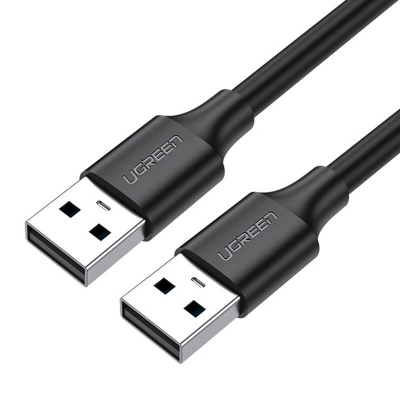 Kabel UGREEN US102 USB-A-USB-A 1.5m (czarny)