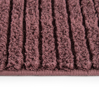 Dywanik łazienkowy Sorema Ribbon Marsala 50x80 cm - 3