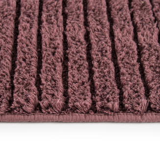 Dywanik łazienkowy Sorema Ribbon Marsala 50x80 cm - 3