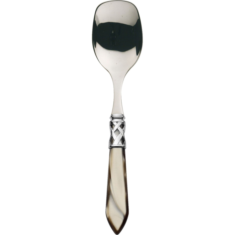Łyżeczka do cukru/lodów Casa Bugatti Aladdin Onyx/Steel