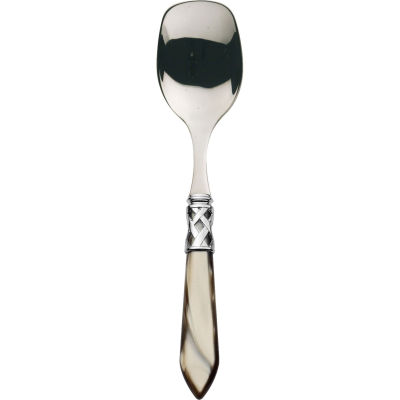 Łyżeczka do cukru/lodów Casa Bugatti Aladdin Onyx/Steel