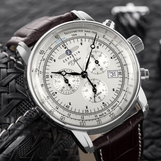 Zegarek Męski ZEPPELIN 100 Yahre 7680-1 + BOX - 4