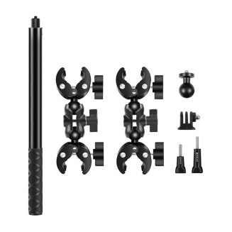 Uchwyt rowerowy/motocyklowy PULUZ z kijem selfie 150cm - 2