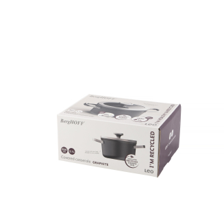 Garnek z pokrywą BergHOFF Graphite 3.1 l - 3